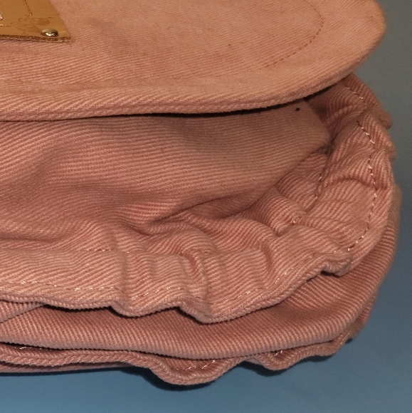 SOLD - Just Cavalli Sunrise Denim clutch - Picture 7 of 7